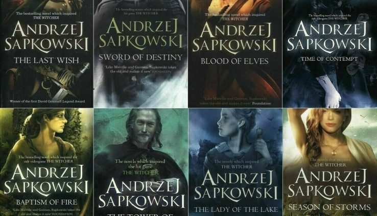 Andrzej Sapkowski 8 Books Plot Sequence (The Witcher)✅DIGITAL✅