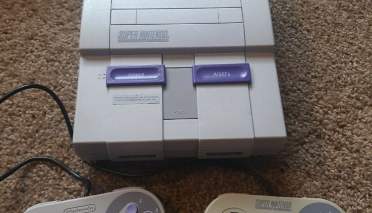Tidy Nintendo SNES Console NO VIDEO OR POWER CORD INCLUDED