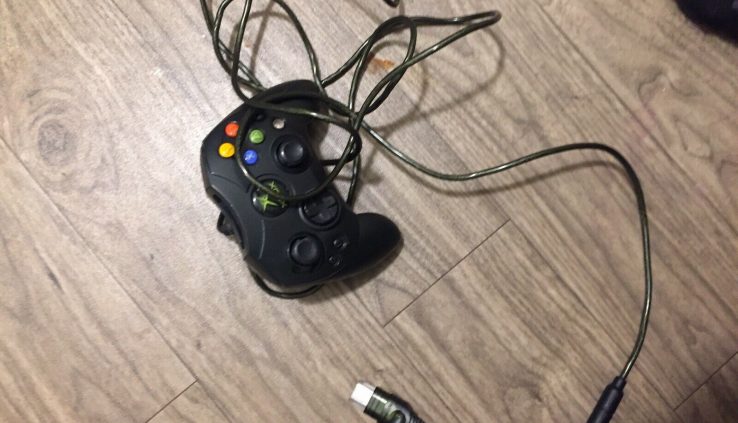 Xbox With Usual Controller And Cords
