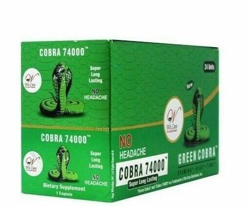 Green Cobra 74000 Male Sexual Performance Enhancement  (Legitimate)