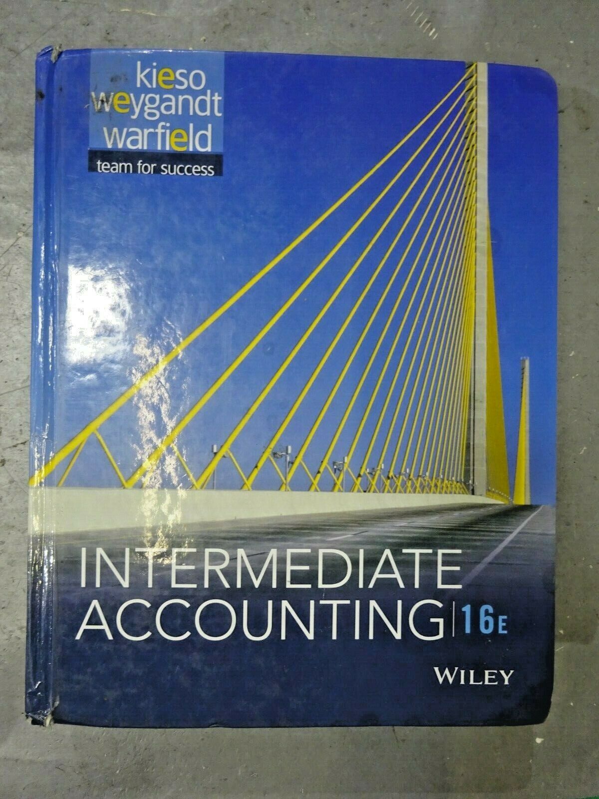 Intermediate Accounting, Wiley, Hardcover, 16th Model - ICommerce On Web