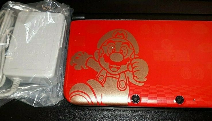 Nintendo 3DS XL Dapper Mario Bros. 2 Edition  ~ No Games  Tested