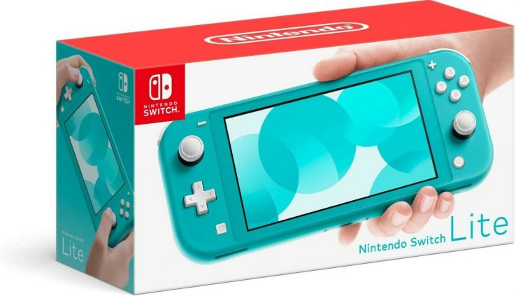 NINTENDO SWITCH LITE Turquoise Teal Handheld Video Sport Console NEW ~ SHIPS FREE