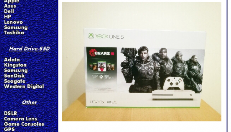 Xbox One S 1TB Console – Gears 5 Bundle, New, Sealed