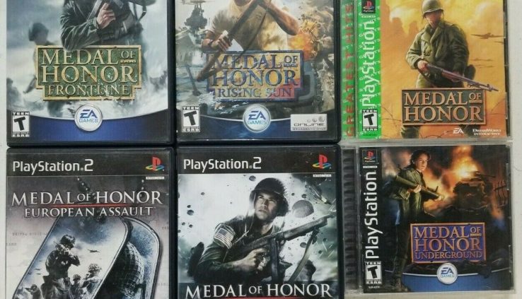 Medal of Honor video games (Ps2) Ps2 TESTED