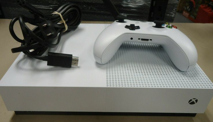 (MA2) Microsoft Xbox One S All-Digital Edition 1TB Video Recreation Console – White