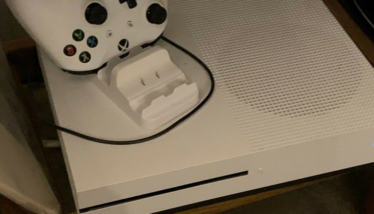 Microsoft Xbox One S 1TB Console – 2 Controllers, Charging Dock, Pre-Owned