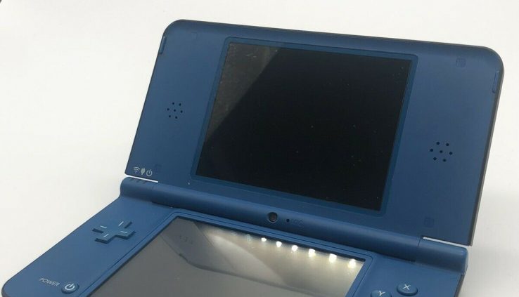 Blue Nintendo DSi XL With Charger and Pen *TESTED*