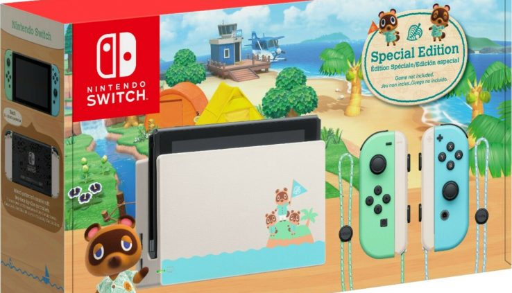 Nintendo Swap Animal Crossing Recent Horizon Console LIMITED EDITION