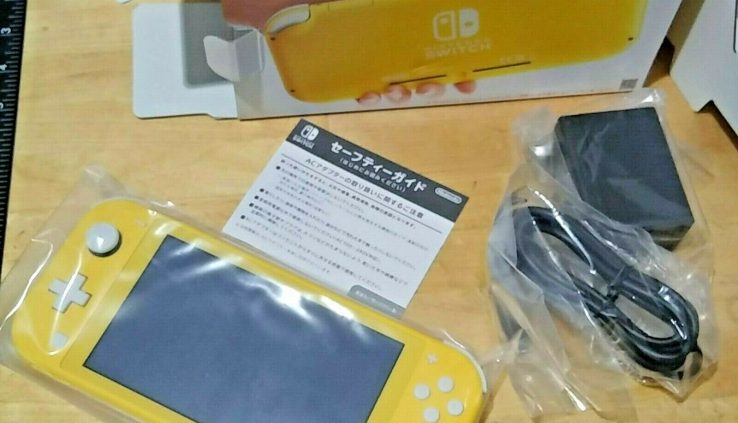 Nintendo Switch Lite Model Novel- Yellow Japan  (ship from US)