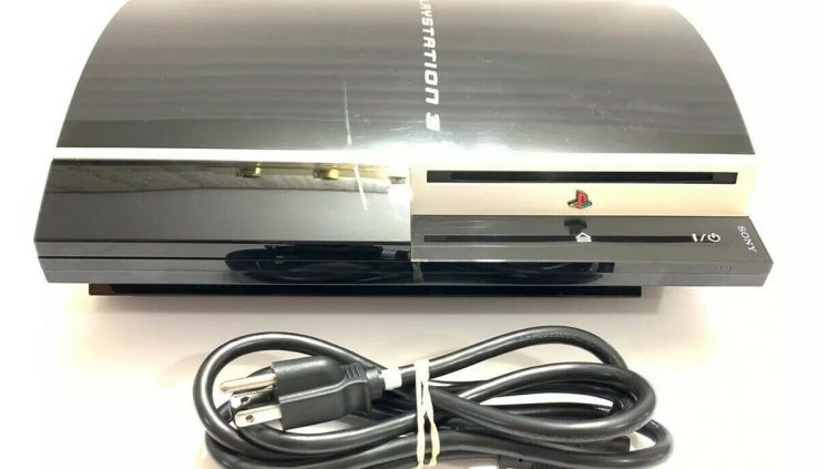 Sony PlayStation 3 PS3 Video Sport Console 160GB Shaded CECHP01 Examined And Working