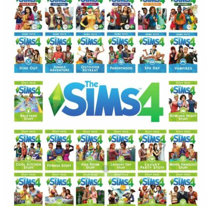 The Sims 4 + ALL Expansions Packs + Extra DLCs + Guarantee