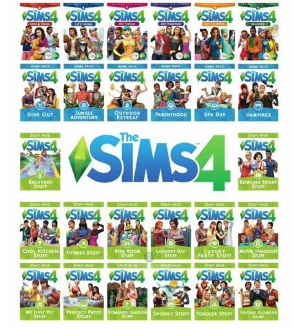 sims 4 downloaded dlcs with bought game