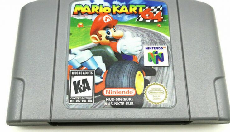 Nintendo N64 Sport: Mario Kart 64 Video Sport Card US/CAN Model US Instant Delivery