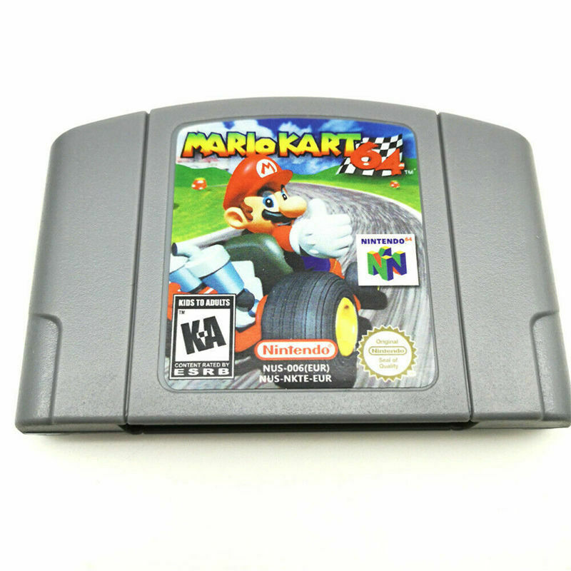Nintendo N64 Sport: Mario Kart 64 Video Sport Card US/CAN Model US ...