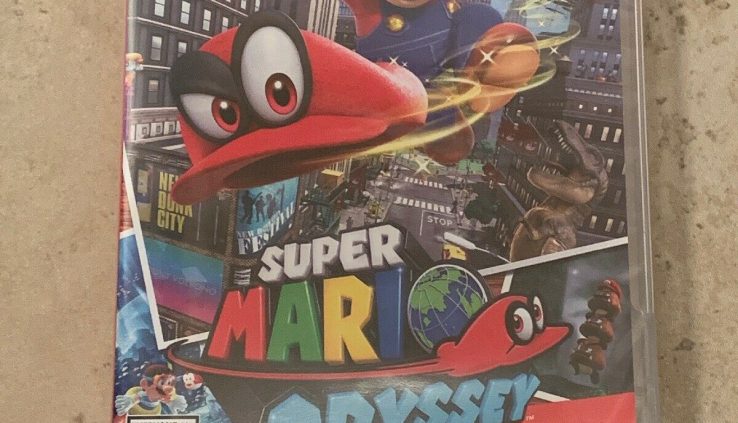 Tag New Nintendo Tall Mario Odyssey (Nintendo Swap)