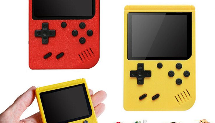 Retro Mini Handheld Video Game Console Constructed-in 400 Traditional Games Gameboy-Double