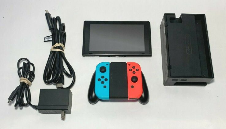 Nintendo Switch Console With Pleasure-Cons Tremendous Condition