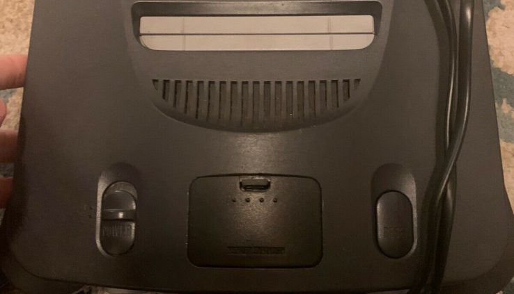 Nintendo 64 Commence Model Charcoal Gray Console (NTSC) [CONSOLE/TESTED/READ]