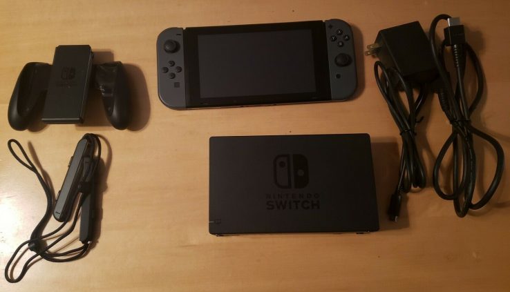 Gray Nintendo Swap Console