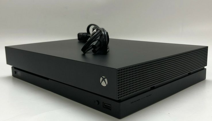 Microsoft Xbox One X 1TB 4K Dusky Gaming Console Most efficient with Power Wire