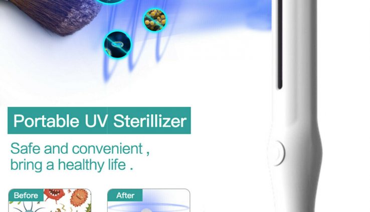 Portable UV light sterilizer for Germs Molds & Viruses Elimination &  Sanitizing