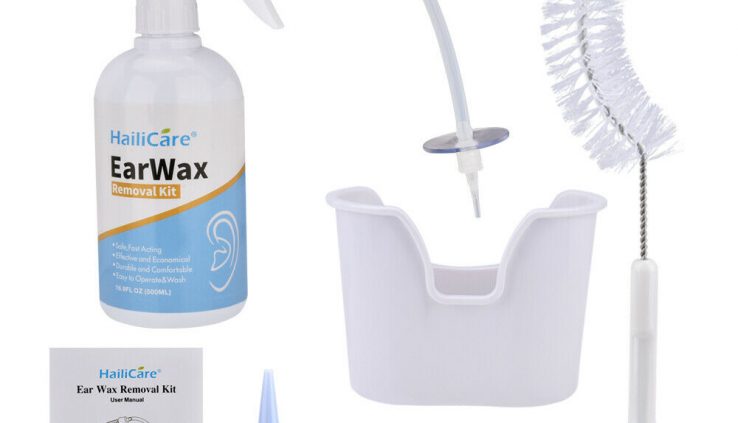 500ml Ear Wax Removal Cleaning Earwax Remover Irrigation Washer Bottle KIT 2020