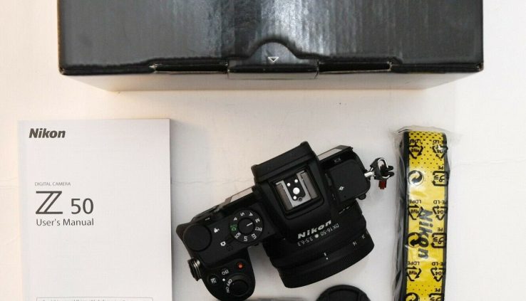 Nikon Z 50 20.9MP with 16-50mm VR Lens Kit Mirrorless Digital camera – Sh/Cnt 101 Dusky
