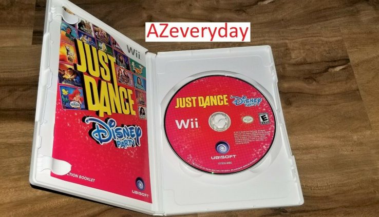 Swish Dance DISNEY Occasion sport Nintendo Wii COMPLETE_Music Dancing_TESTED_kid_u