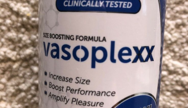 Vasoplexx Male Enhancement Complement-Construct bigger Dimension, 60 Caps Boost Performance