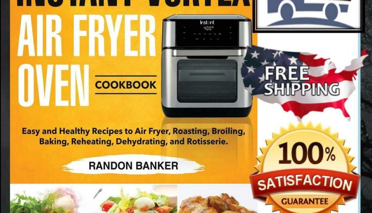 On the spot Vortex Air Fryer Oven Cookbook NEW Paperback E book FREE FAST SHIPPING