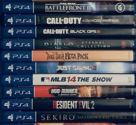 Sony PS4 Video games – PICK AND CHOOSE (Acceptable)