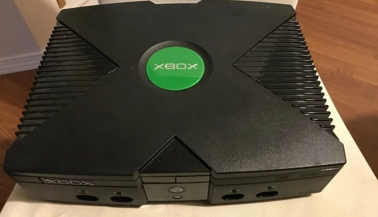 XBOX ORIGINAL CONSOLE VIDEO GAME SYSTEM CONSOLE ONLY – TESTED! (5)