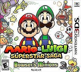 Mario & Luigi: Celeb Saga + Bowser’s Minions (Nintendo 3DS, 2017)