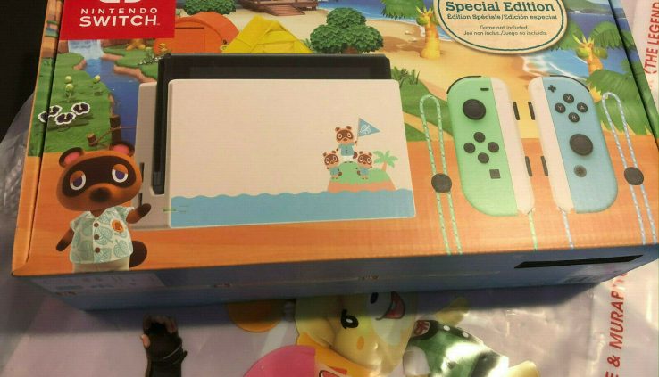 Animal Crossing Switch Console Special Edition Fresh/Unopened – Ships wherever!