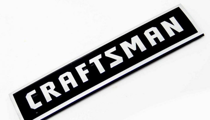 Craftsman 1006379 Tool Chest Nameplate Edifying OEM segment