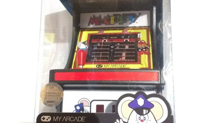 Mappy-My Arcade Micro Player Retro Arcade, Formally licensed-**BRAND NEW** i