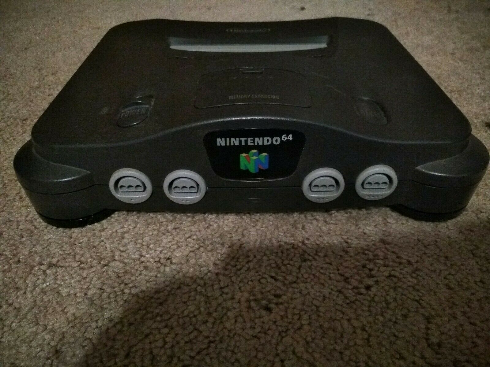 Normal Nintendo 64 Console, Two Controllers
