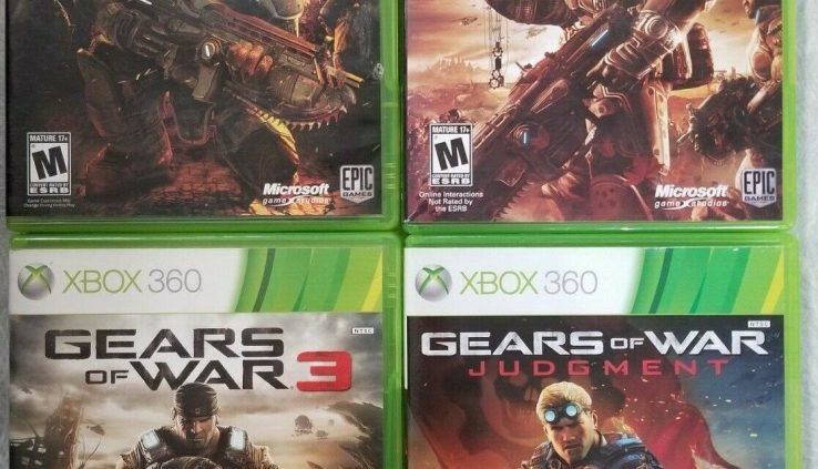 Gears of War games (Microsoft Xbox 360) TESTED