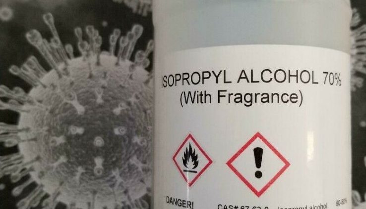 70% Isopropanol Alcohol (With Scent)
