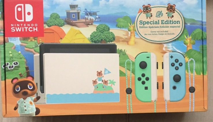 SHIPPING NOW Nintendo Change Console Animal Crossing Restful Horizon Special Edition