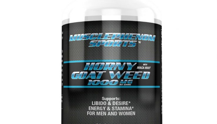 Horny Goat weed with maca root 1000, Tongkat ali, Tribulus, Testosterone booster