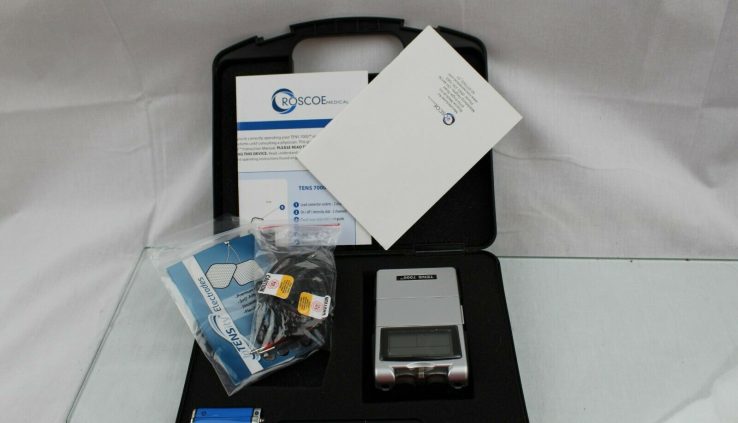 TENS 7000 DIGITAL PAIN RELIEF UNIT WITH ACCESSORIES 37T50-54