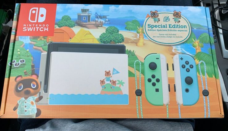 Animal Crossing: New Horizon Particular Edition Nintendo Swap – 32GB *IN HAND*