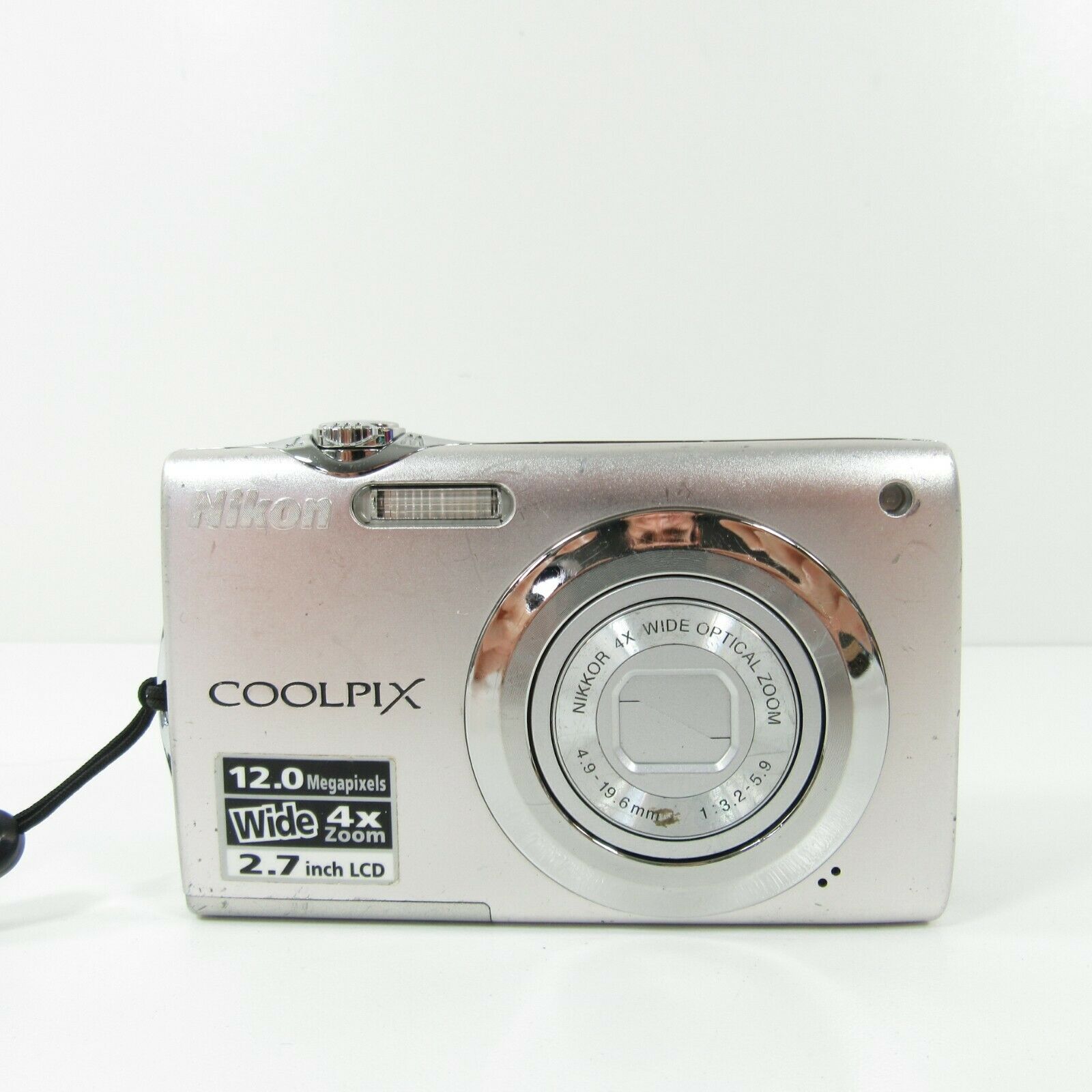 Nikon COOLPIX S3000 12.0MP Digital Camera - Silver - iCommerce on Web