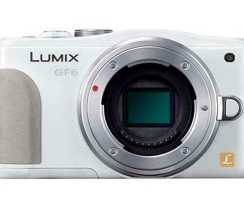 Panasonic DMC-GF6 Mirrorless Micro Four Thirds Camera Physique Handiest (White)