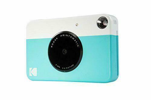 Kodak PRINTOMATIC Digital Instantaneous Print Camera (Blue), Fleshy Coloration Prints On ZINK