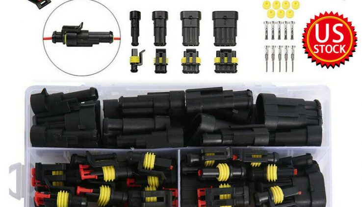 26 Devices/Equipment 1-4 Pin Electrical Wire Connector Crawl Water-proof Car Crawl