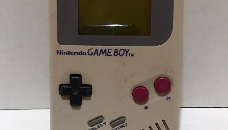 Common 1989 Nintendo Sport Boy Gray Handheld System Console DMG-01