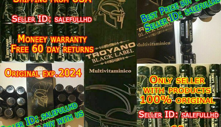 Well-liked Male Enhancement Troyano Unlit Impress 1 box Complete of 24 bottles Exp 2024